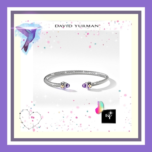 🔱DAVID YURMAN NEW! AUTH AMETHYST RENAISSANCE🔱M - Picture 6 of 8